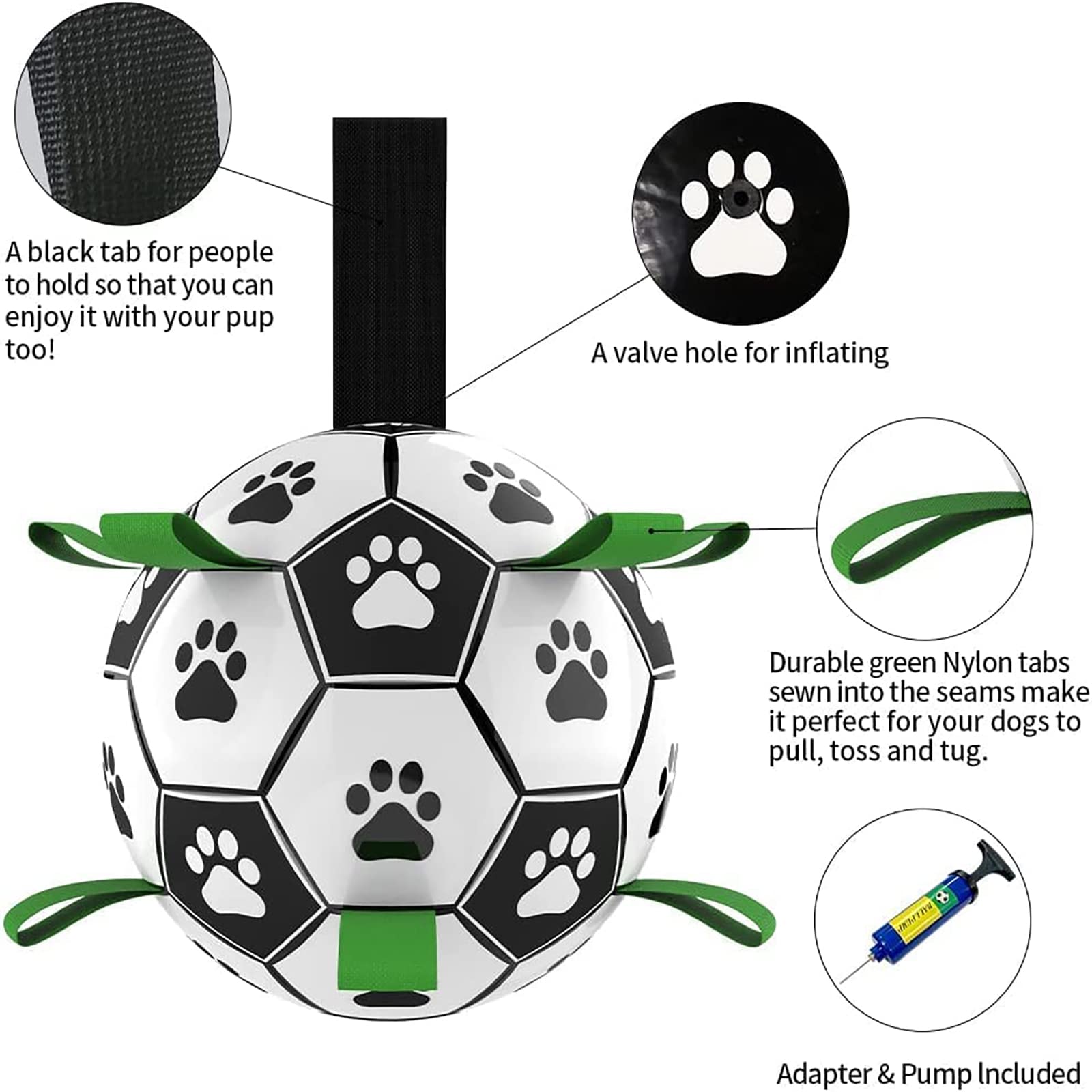 Interactive Dog Football Enrichment Toy