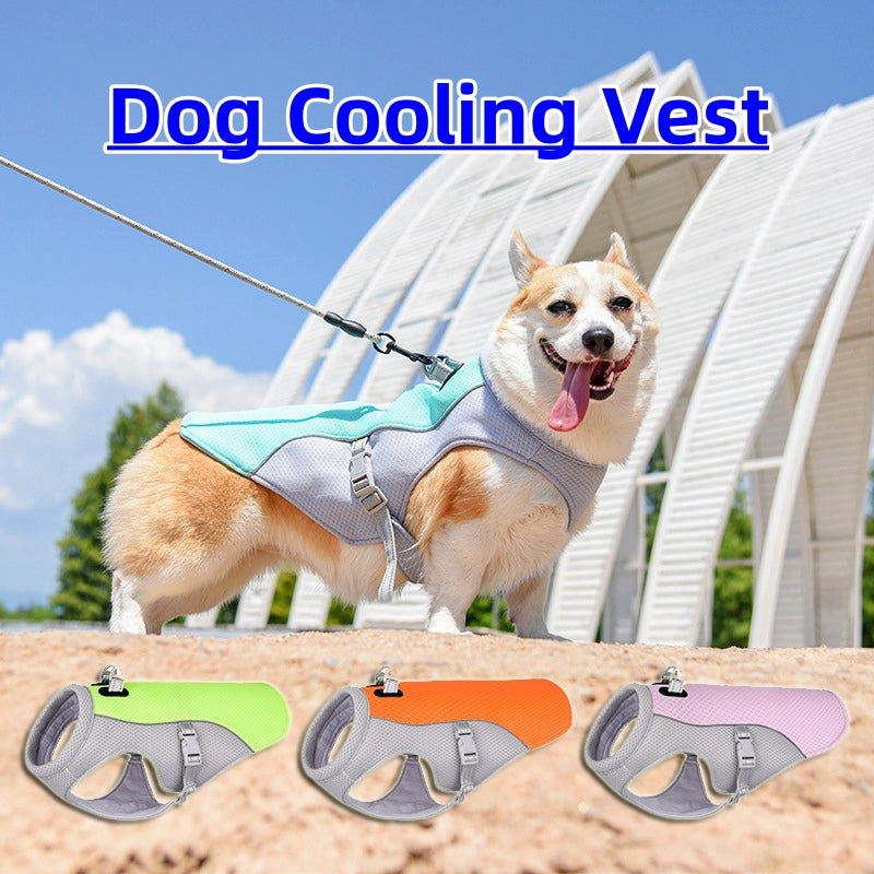 Outbound Paws Breathable Cooling Vest for Dogs (Outdoor Heat Protection)
